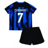 Inter Milan Juan Cuadrado #7 Heimtrikot 2023-24 Kurzarm (+ kurze hosen)